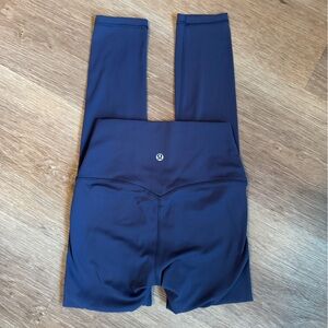 Lululemon Wunder Under Blue Leggings